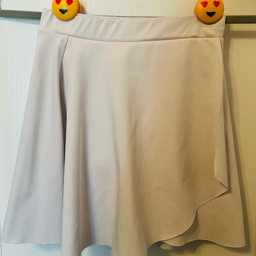 Zara Asymmetrical Wrap Mini Skort